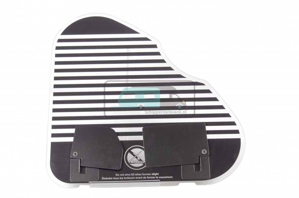 Thetford Glasplaat Basic Line 330 Links