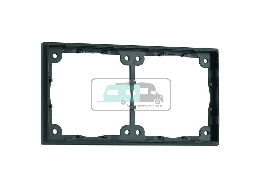 Presto Afstandsraam 2-Vaks 3mm S-20.000 Zwart