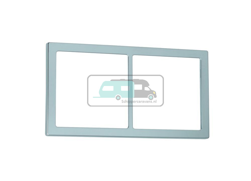 Presto Afdekraam 2-Vaks S-20.000 Chroom Mat