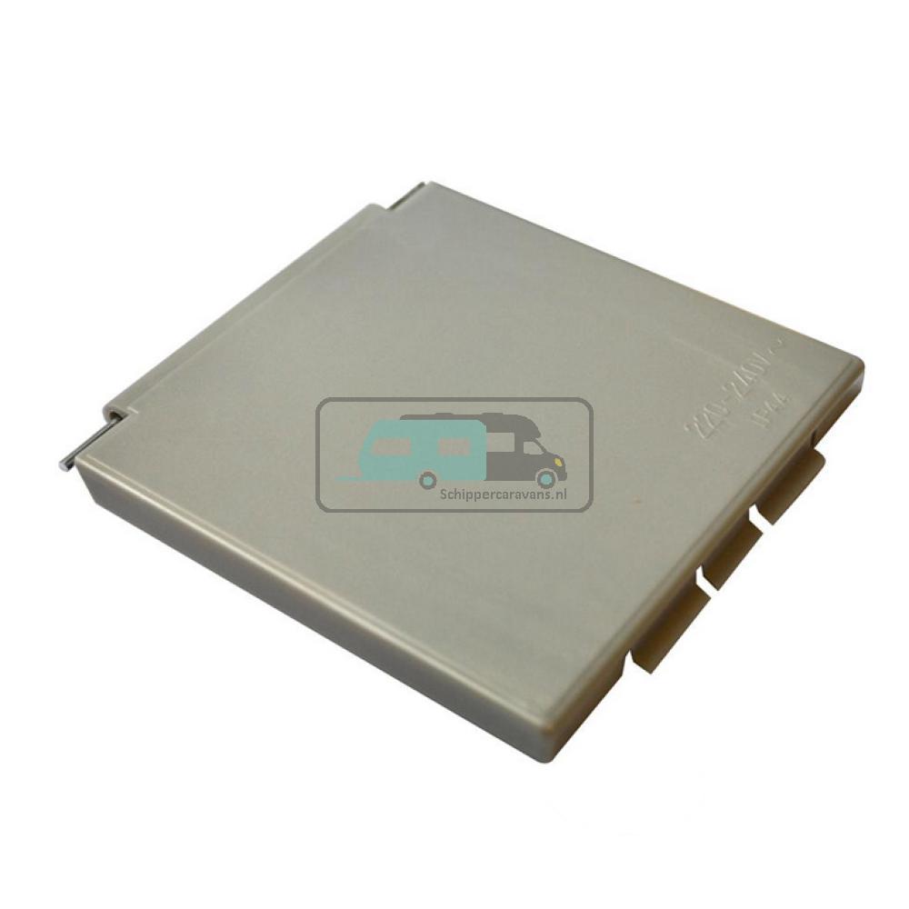 Deksel Inbouwstekkerdoos Vierkant Grijs