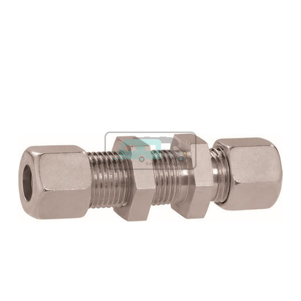 Wandoorvoerkoppeling 8x8mm