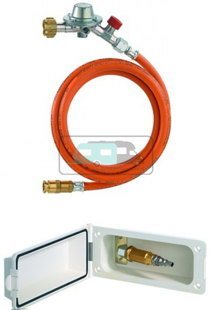 GOK Gasinbouwdoos Set Langwerpig Wit