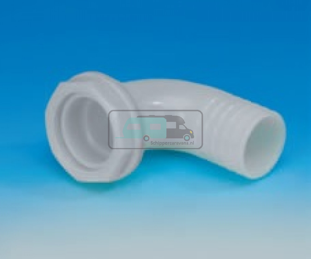 Slangverbinder Haaks met Moer 40mm