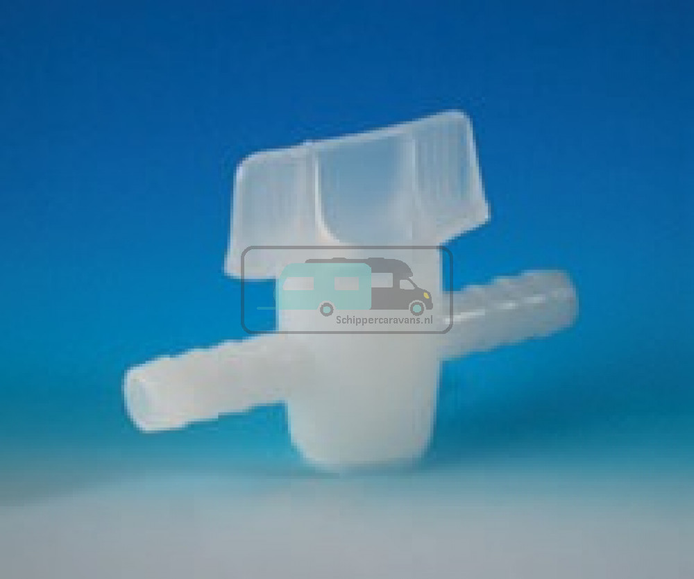 Slangverbinder met Kraan 12x12mm