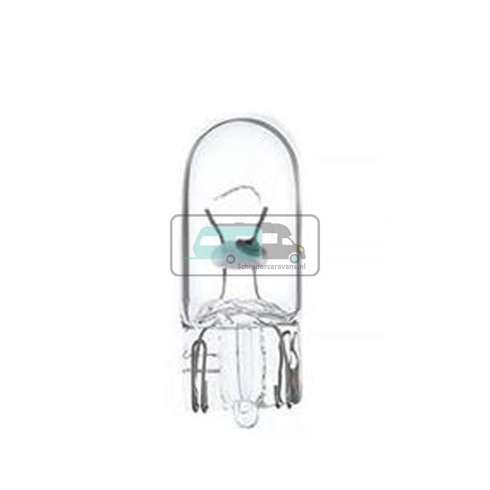 Hella Gloeilamp W3W 12V/3W 2st.