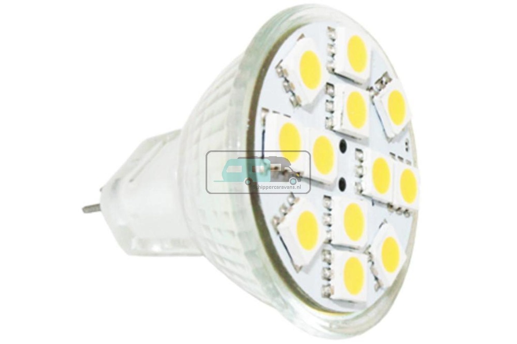 Lamp LED G4 MR11 1.8W/100Lumen/12Leds