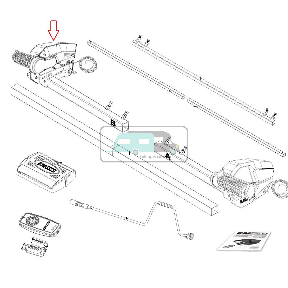 Enduro Motoreenheid B EM303
