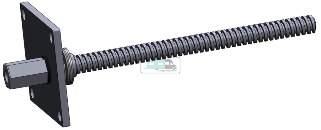 Reich Cross Mover As Draaimotor RVS