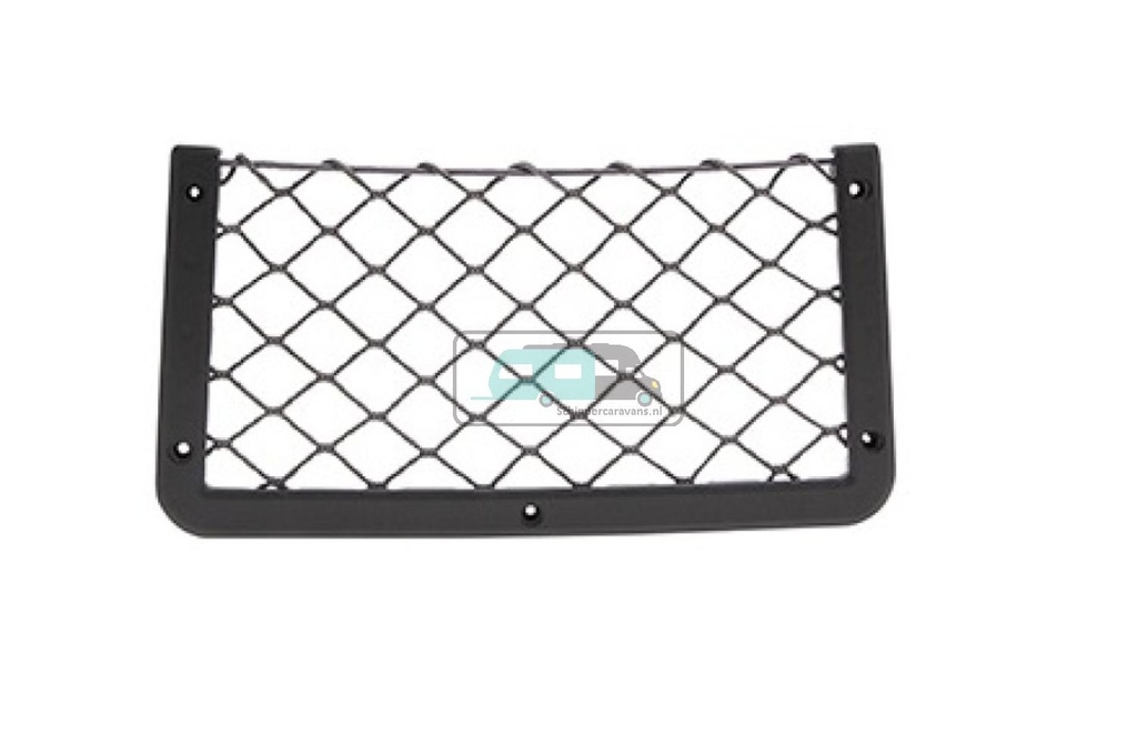 Opbergnet Zwart 168x300mm