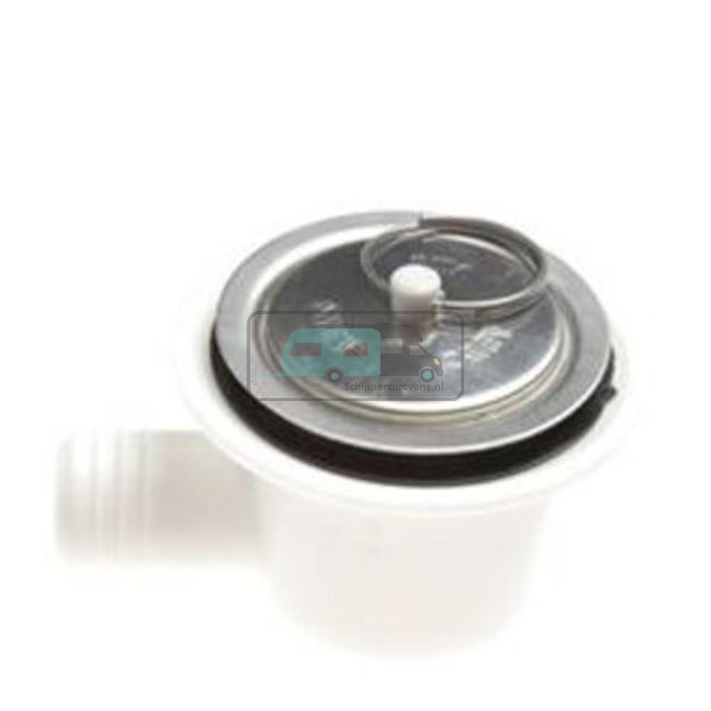 Smev Afvoerplug Haaks 20mm Compleet