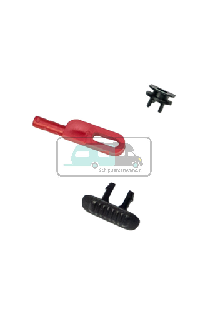 Remifront 2/3 Afsluitset Rood/Zwart