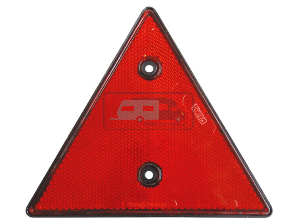 Reflector Driehoekig Rood
