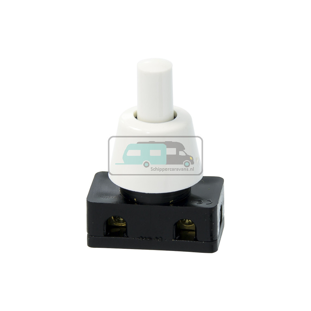 Drukschakelaar inbouw 2 st.