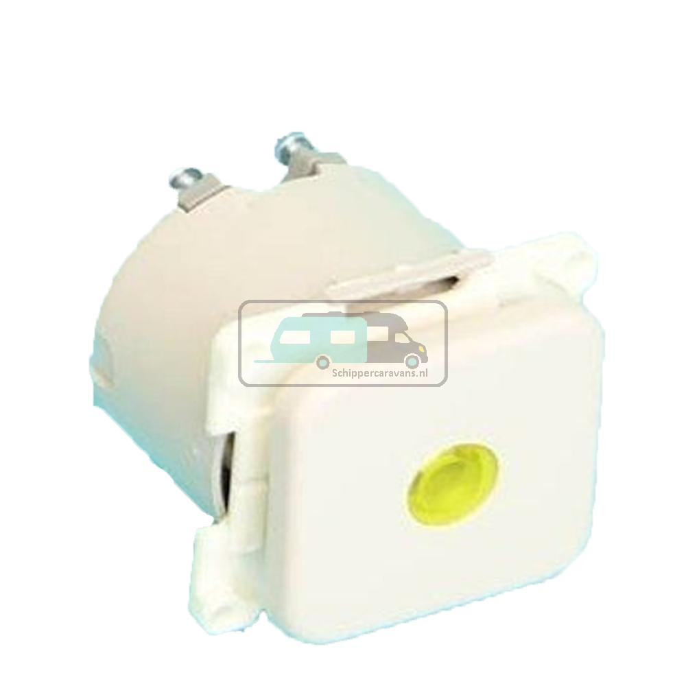 Presto Wipschakelaar met Lampje Inbouw Wit S-10.000