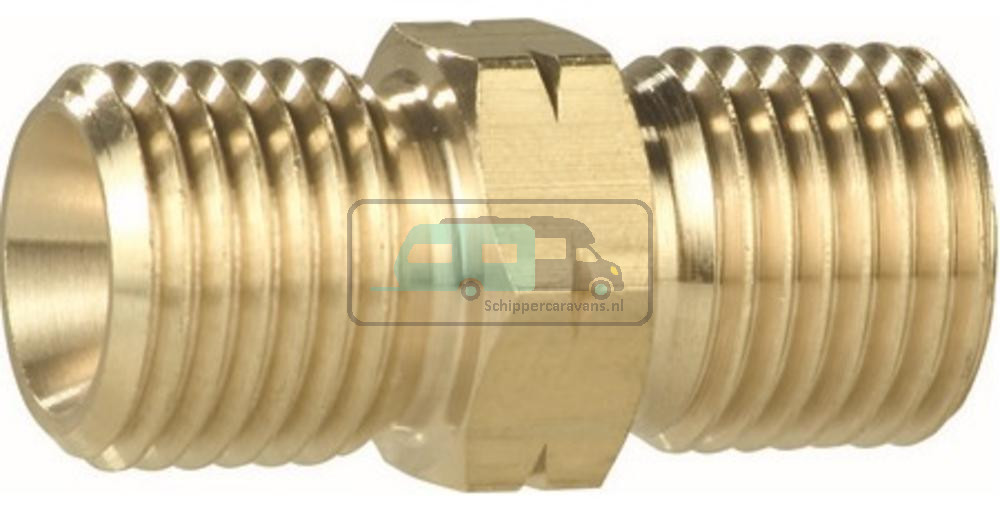 Slangverbinder 1/4Lx1/4L 2st.