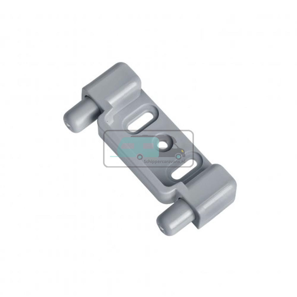 Snapper Snap-In met Demper Kunststof Grijs 2st.