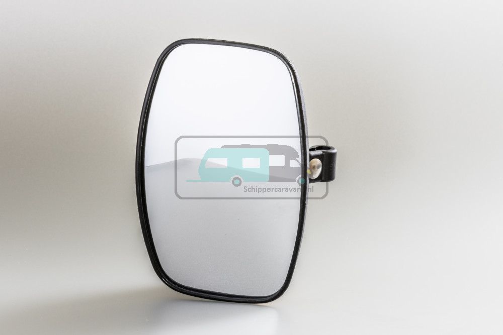 Emuk Spiegelkop XL Zwart 200 x 140mm