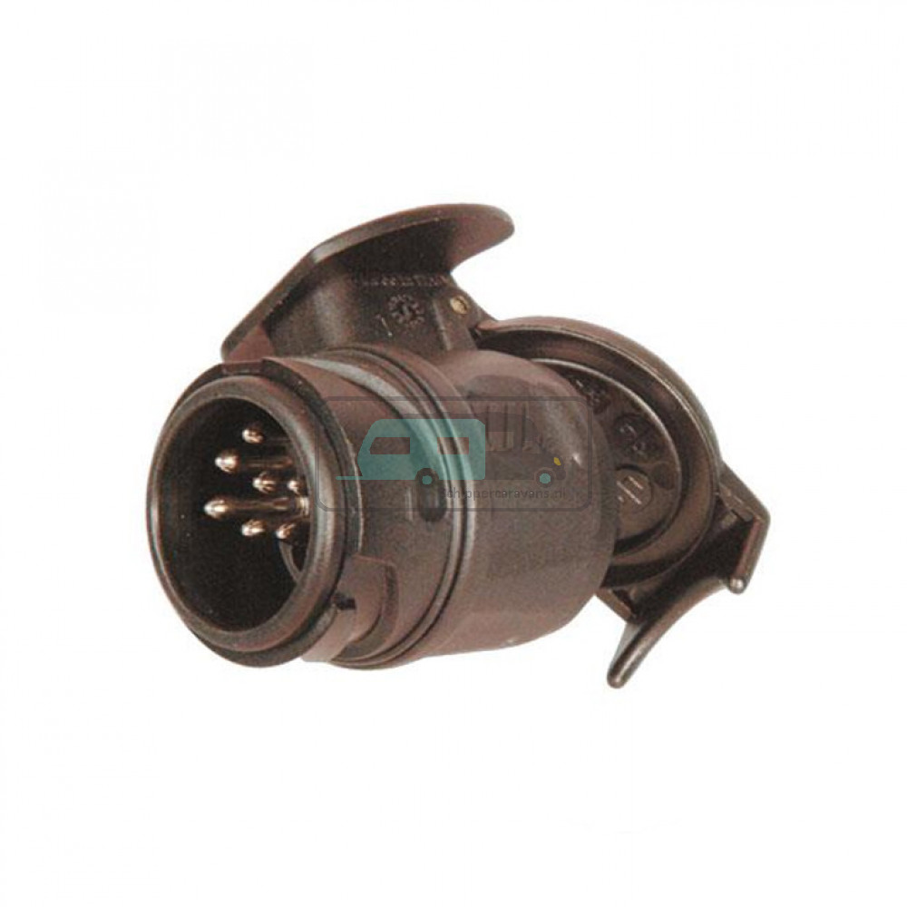 Kortadapter van 13 polig naar 7 polig bajonet