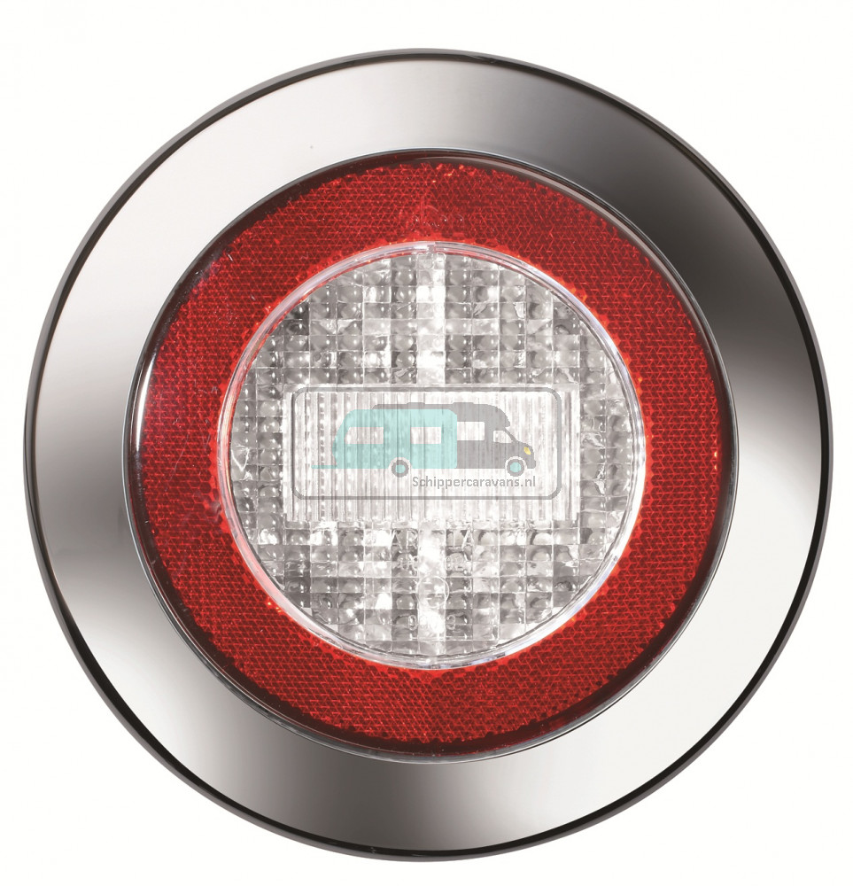 Jokon Achteruitrijlicht LED 735 met Reflector Rond Wit/Rood