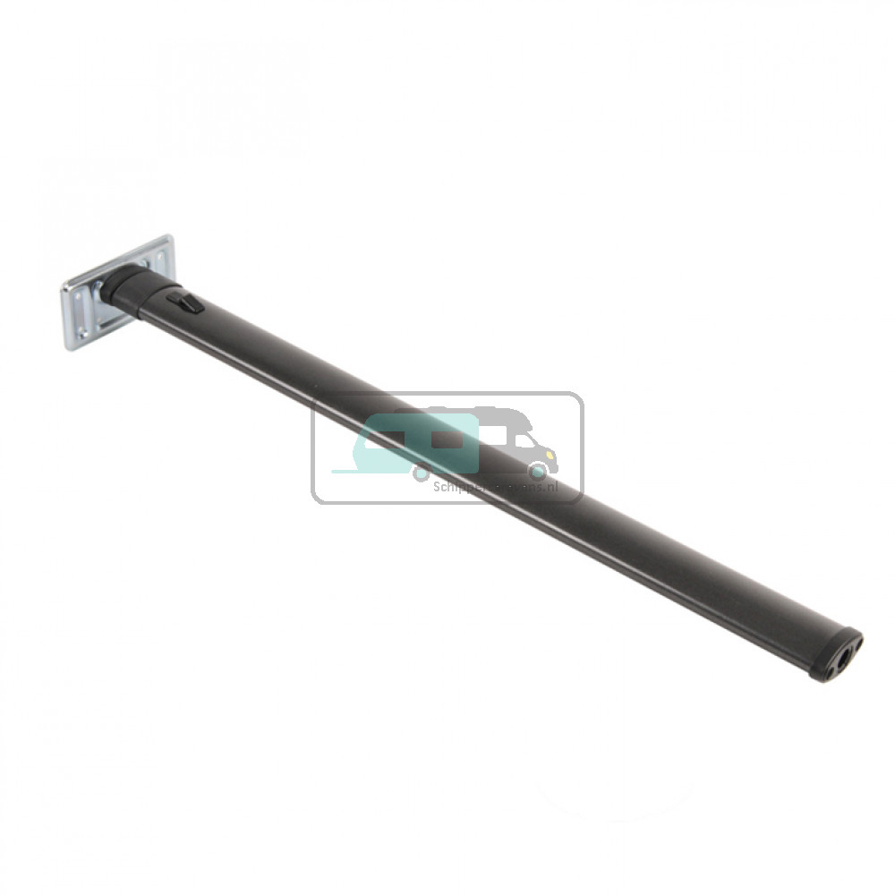 Klaptafelpoot Antraciet Bovenknik 67.5cm