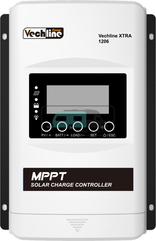 Vechline Laadregelaar MPPT Display XTRA 1206 10A