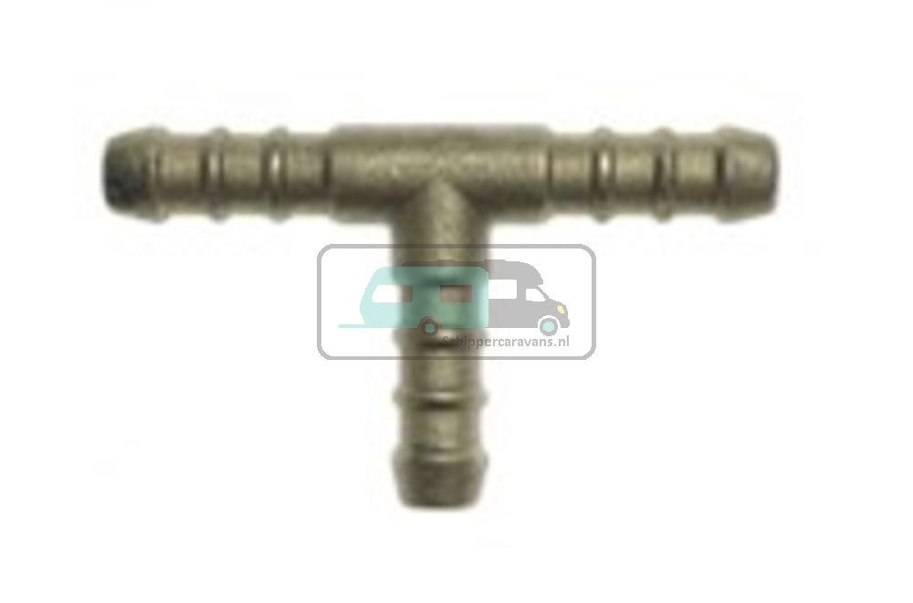T-stuk Slangaansluiting zonder Kraan