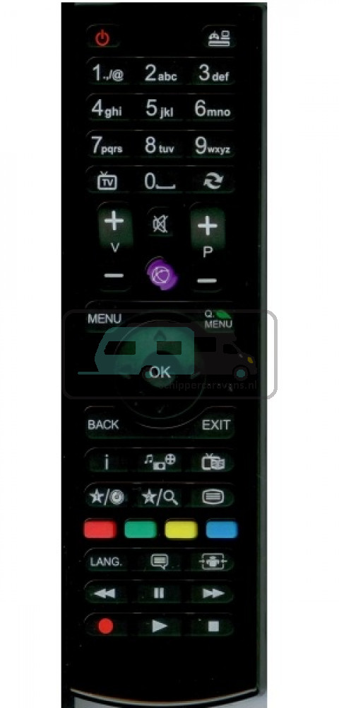 Salora Afstandsbediening 9109 Serie