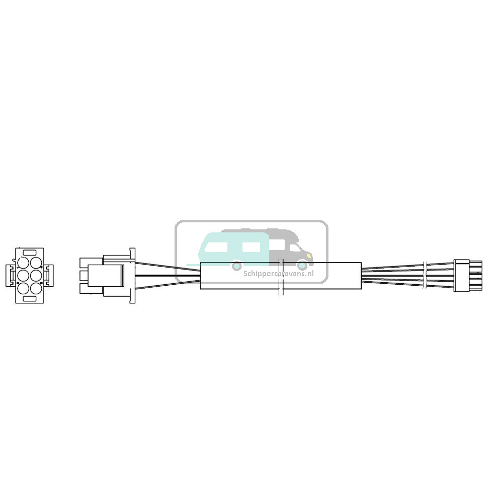 Schaudt Aansluitkabel EBL 208 naar LT 453