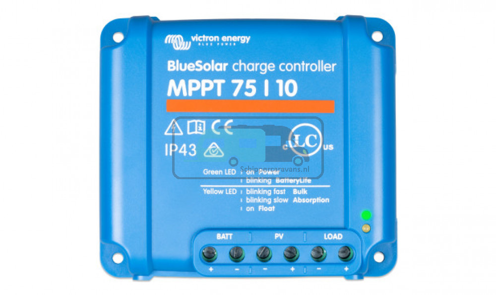 Victron Laadregelaar BlueSolar MPPT 75/10