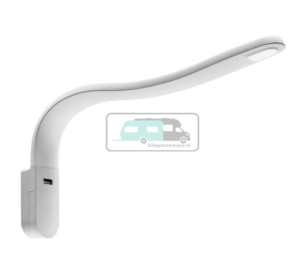 LED Lamp met Zwanenhals S Flexibel 12V Wit