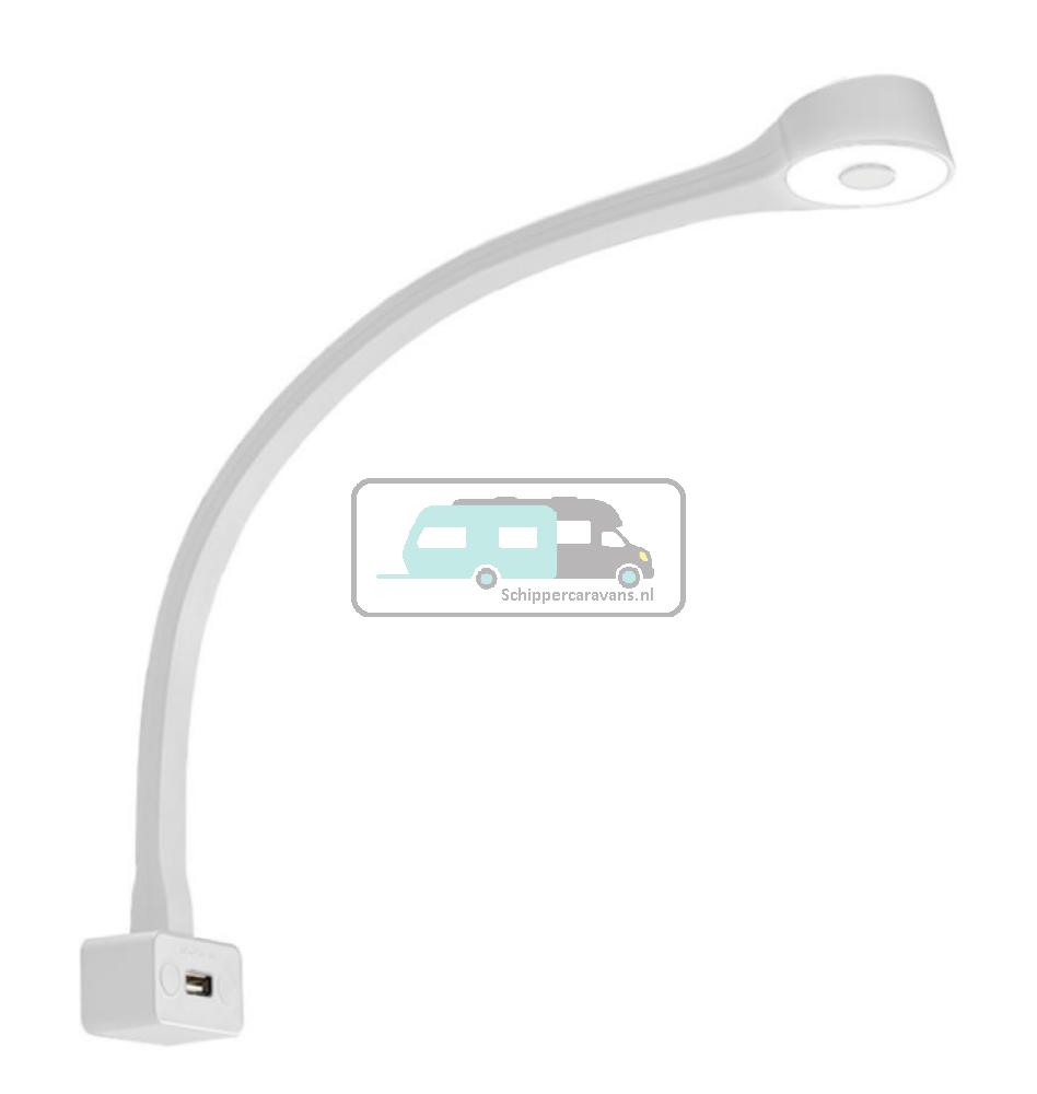 LED Lamp met Zwanenhals F Flexibel 12V Wit