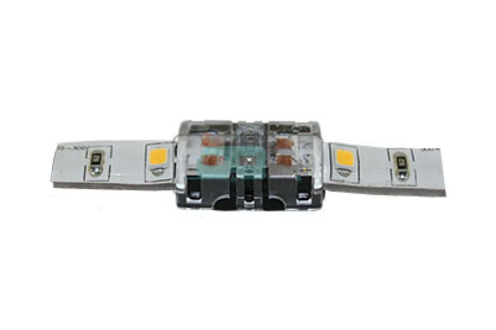 LED Strip Doorverbinder 180ᴼ voor 8mm strip 2st