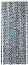 Arisol Chenille Gordijn 56x185 Blauw/Grijs