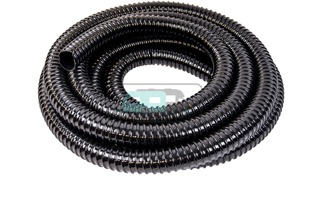 HTD Spiraalslang Zwart 25mm 2mtr