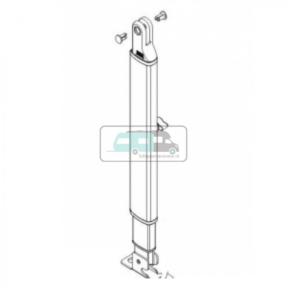 Fiamma support leg left F45s 350/450
