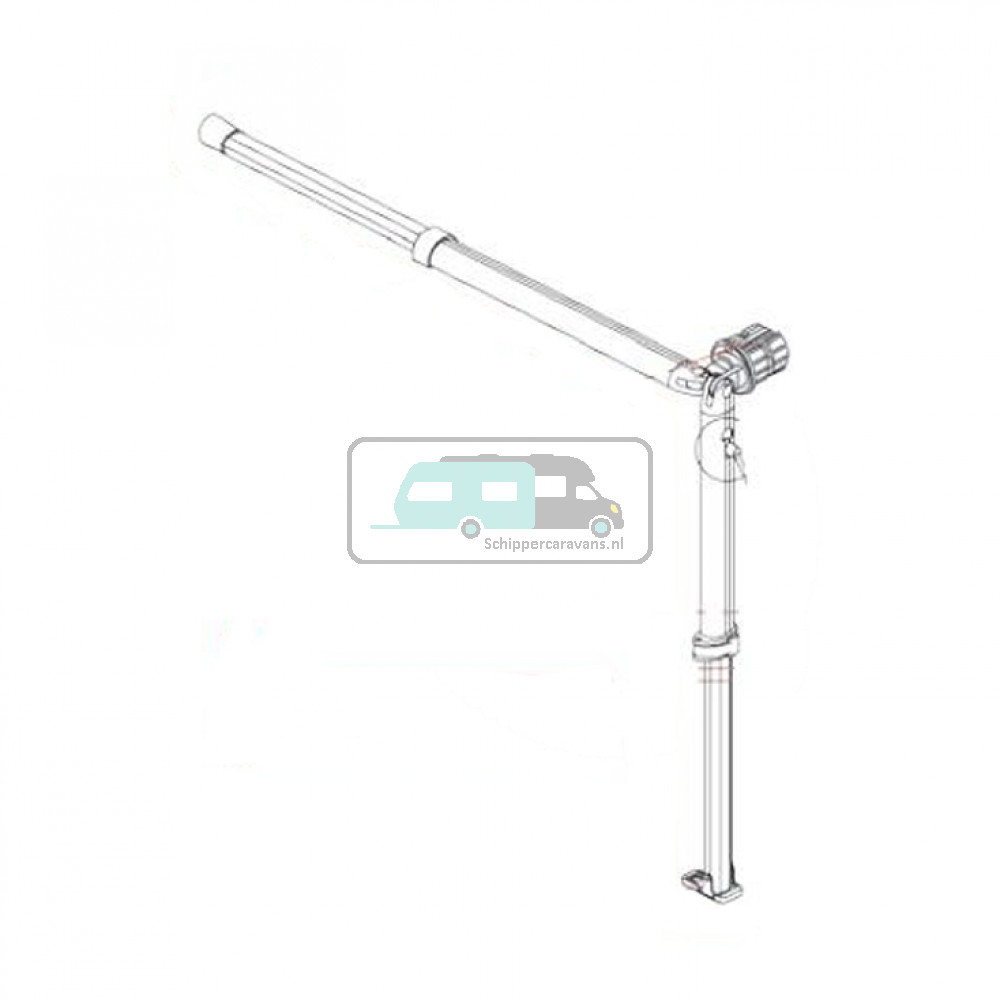 Fiamma Staander en Spanarm CaravanStore 280 >07