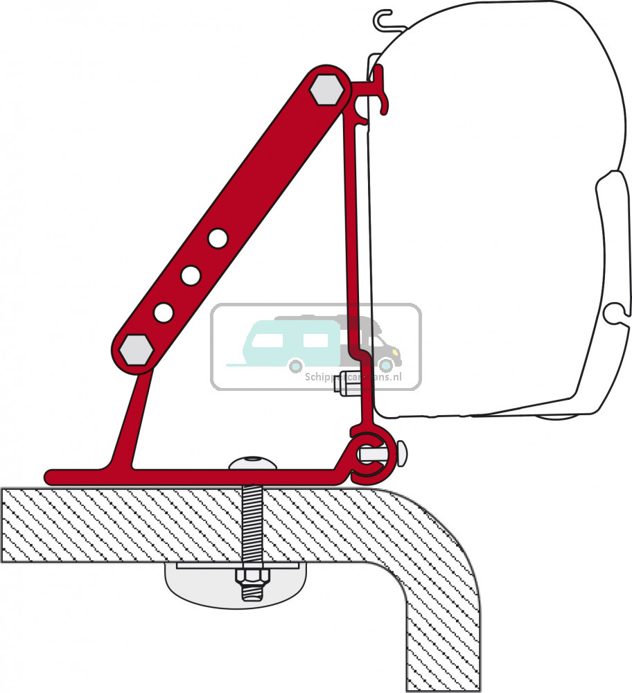 Fiamma Kit Roof Adapter F45