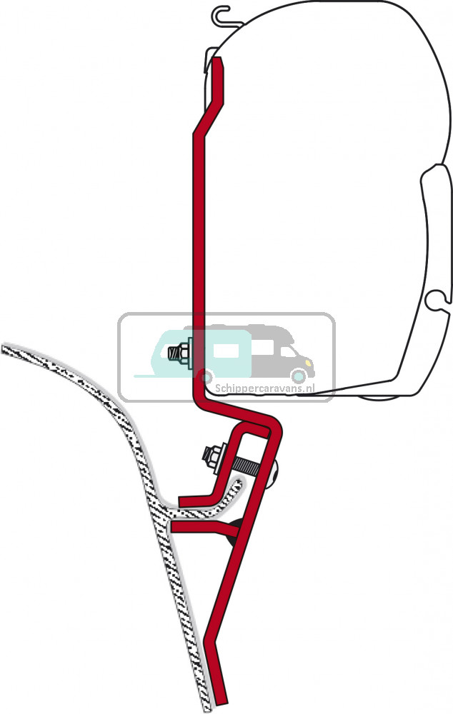 Fiamma VW T3 Kit H1 1979-1990 F45