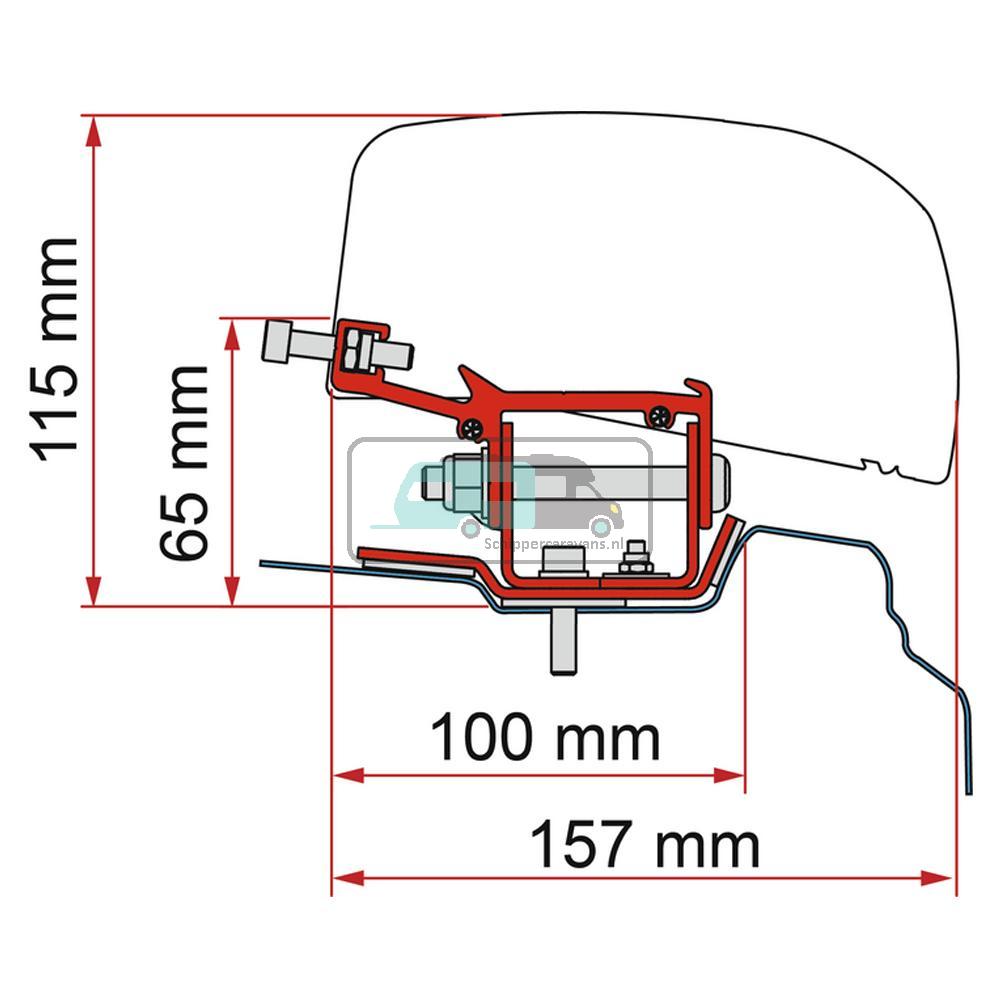 Fiamma Renault Trafic Kit H1-L1 >2014 F40Van