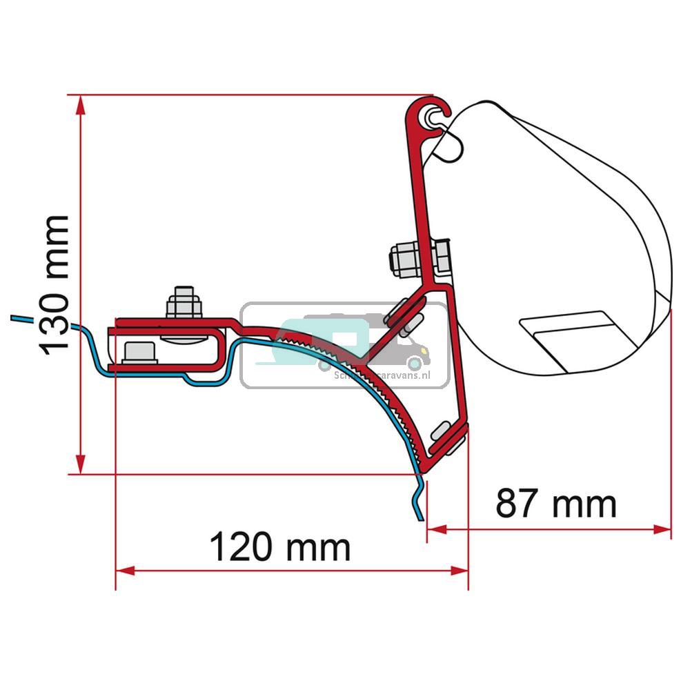 Fiamma VW T5/T6 Multivan Transporter Kit H1-L1 >2003 F35