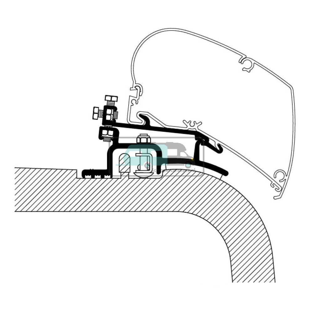 Thule Ducato/Jumper/Boxer Adapter 1994-2006