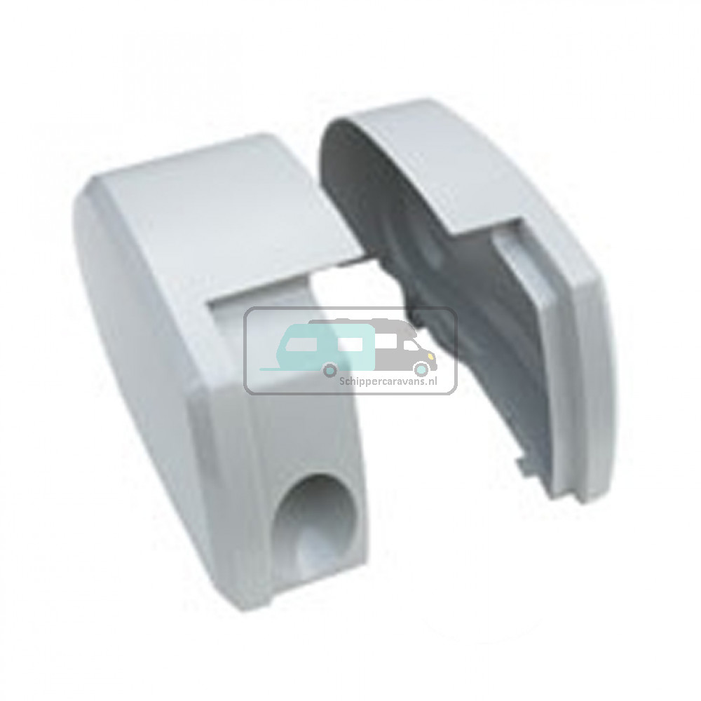 Thule Eindkap LH+RH 9200 Geanodiseerd