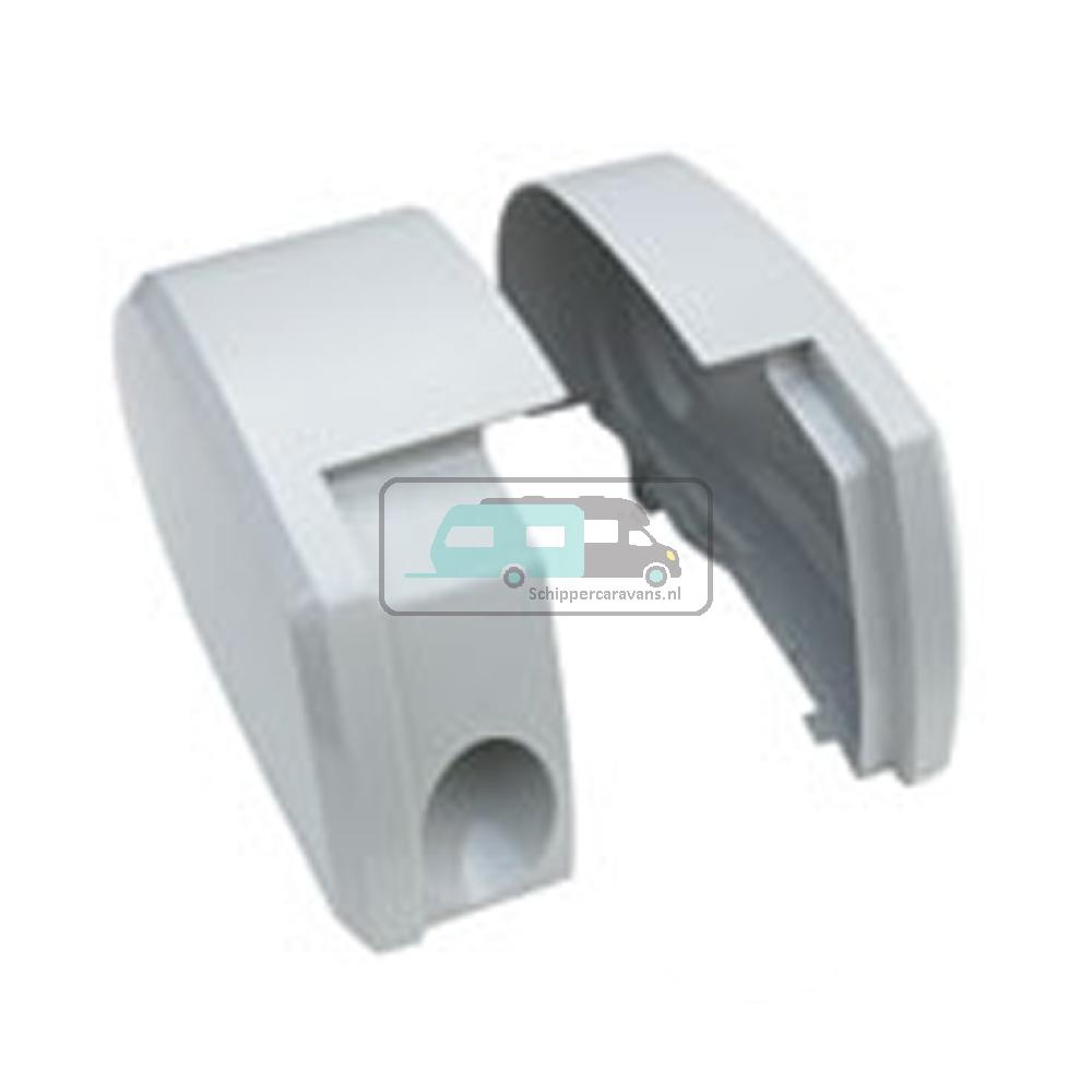 Thule Eindkap LH+RH 9200 Geanodiseerd