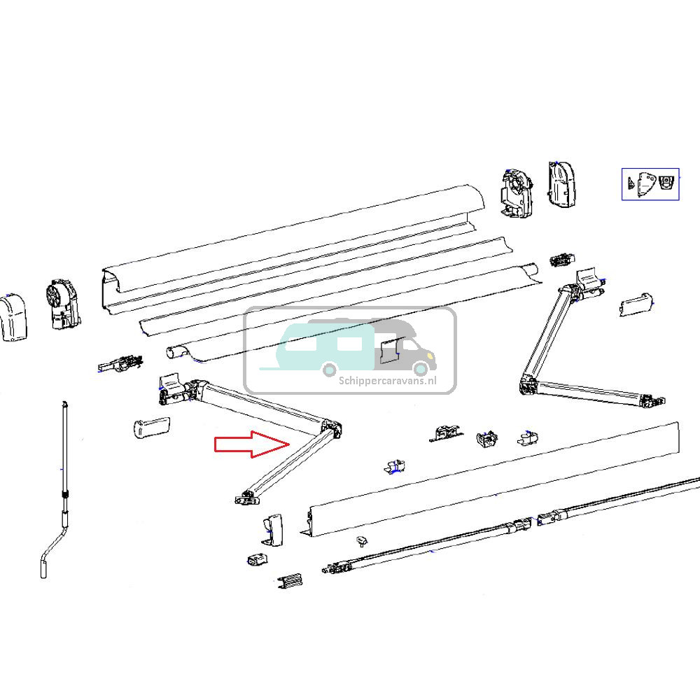 Thule Knikarm LH 4900 4.00/4.50