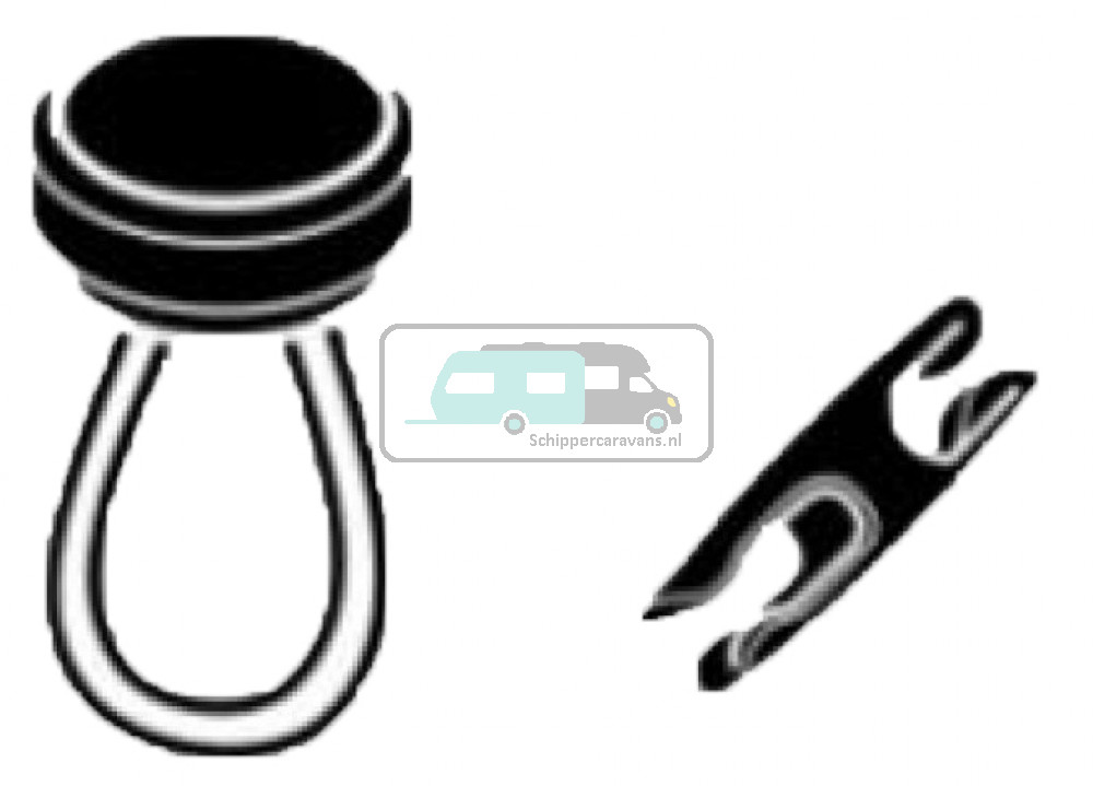 Thule Short Panel Connection + Lock (5+2 pc)