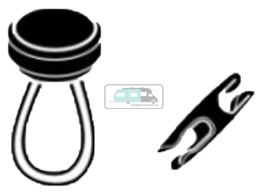 Thule Short Panel Connection + Lock (5+2 pc)