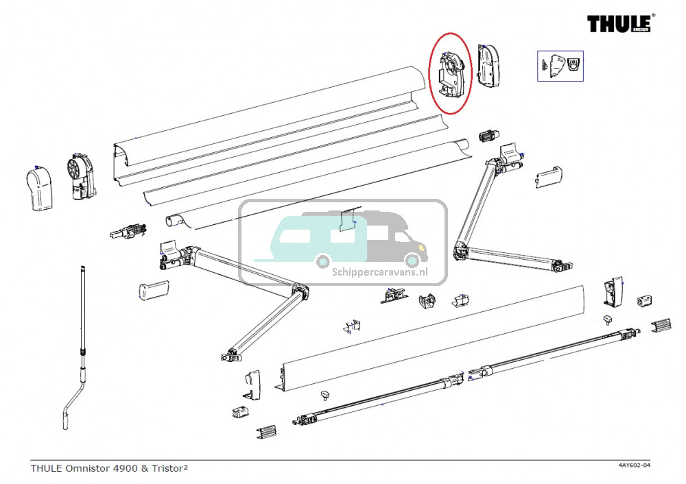 Thule Binnenkap RH 4900
