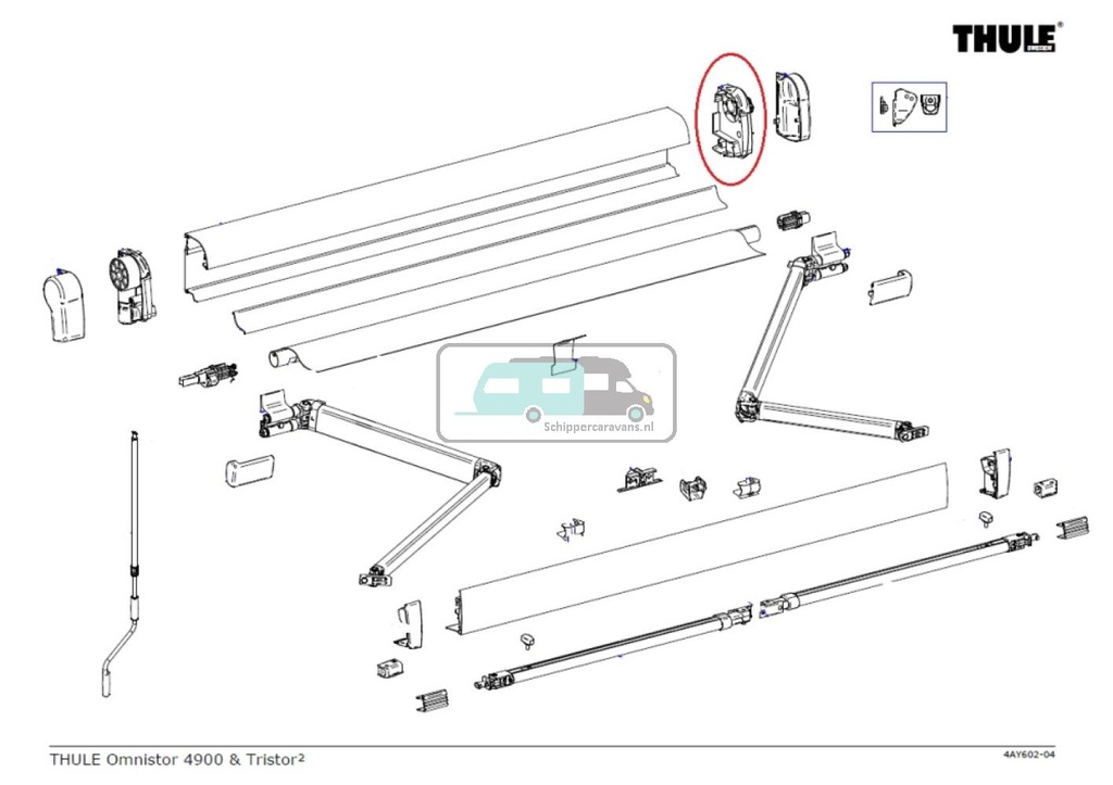 Thule Binnenkap RH 4900