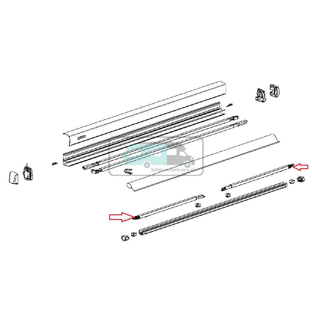 Thule Support Arm 3200 2.70-3.00