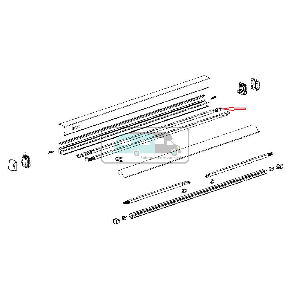 Thule Tension Arm R 3200 1.90-2.30